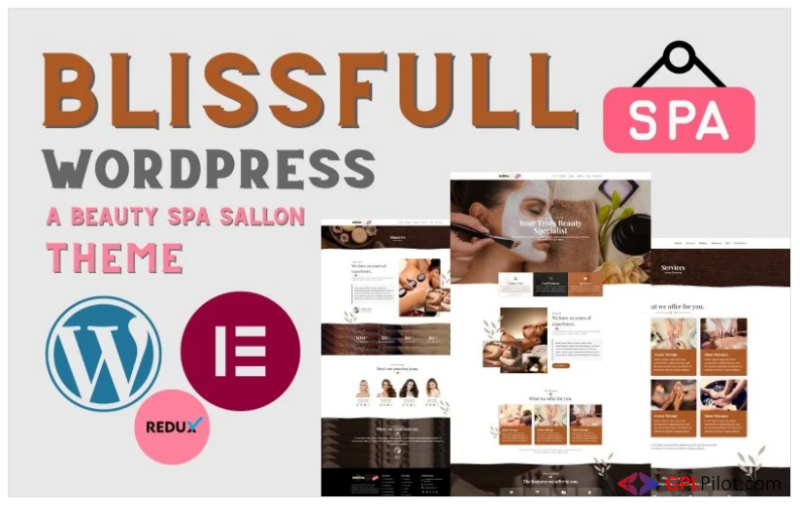 Blissfullspa - Your Truly Beautiful Specialist Wordpress Theme