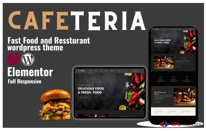 Cafeteria- Fast Food And Resturant WordPress Responsive Theme 1 Cafeteria- Fast Food And Resturant WordPress Responsive Theme