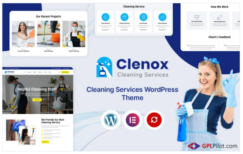 Clenox - Cleaning Services WordPress Theme