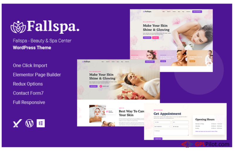 Fallspa - Beauty & Spa Center WordPress Theme