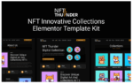 NFTThunder - NFT Innovative Collections Elementor Template Kit