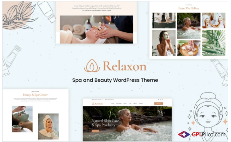 Relaxon - Spa, Yoga and Meditation WordPress Theme