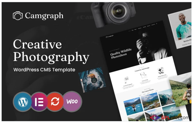 Camgaph - Portfolio and Photography WordPress Theme