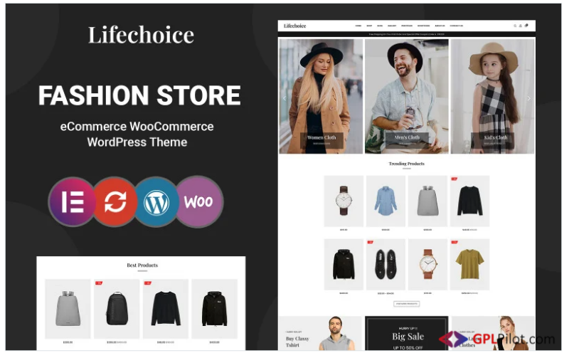 Lifechoice - Fashion and Accessories WooCommerce Theme