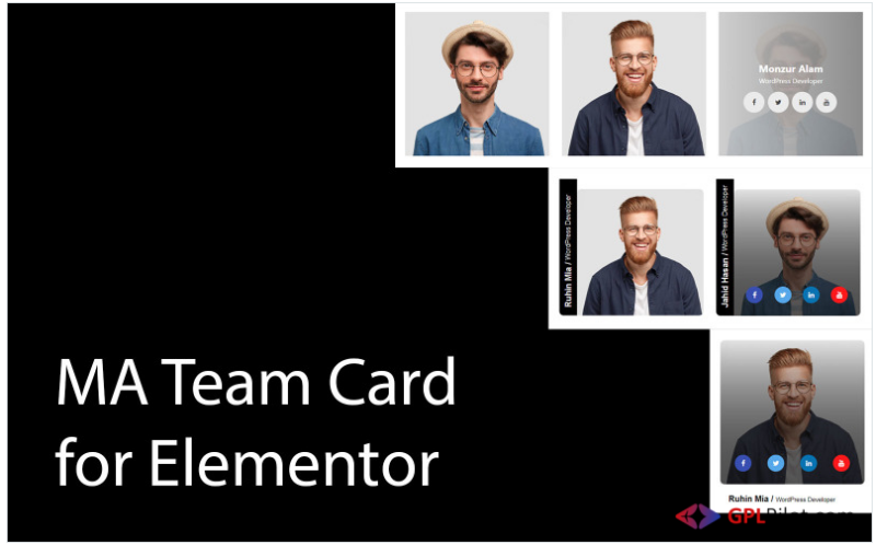 MA Team Card for Elementor - WordPress Plugin