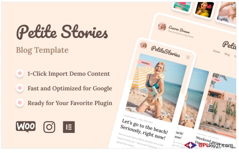 My Stories - Personal Blog And Influencer Theme