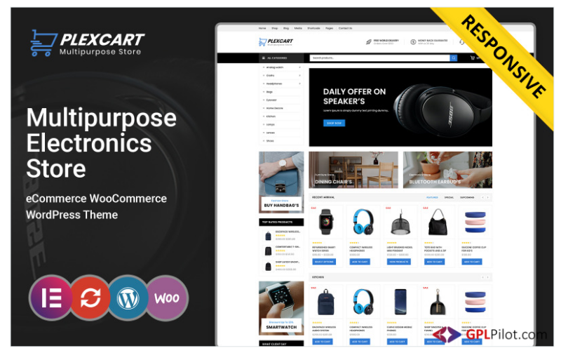 Plexcart - Mega Shop Electronics WooCommerce Theme