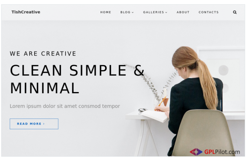 TishCreative - Creative Agency WordPress Theme