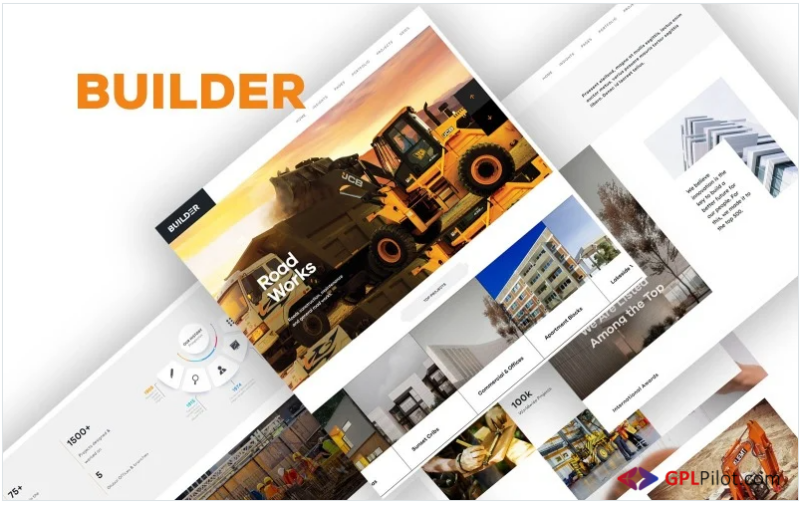 Builder Building and Construction WordPress theme