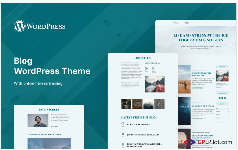 Cutura - Modern Blog WordPress Theme