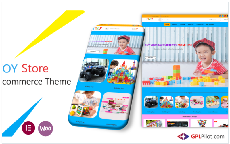 I Toy -Toys Shop Multipurpose - WordPress WooCommerce