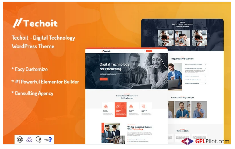 Techoit - Digital Technology WordPress Theme