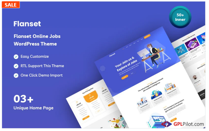 Flanset - Online Jobs WordPress Theme