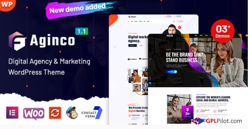 Aginco - Digital Agency Template