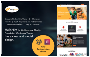Help Him Wordpress Charity Foundation Theme