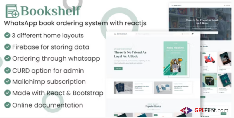 Bookshelf - WhatsApp book ordering system