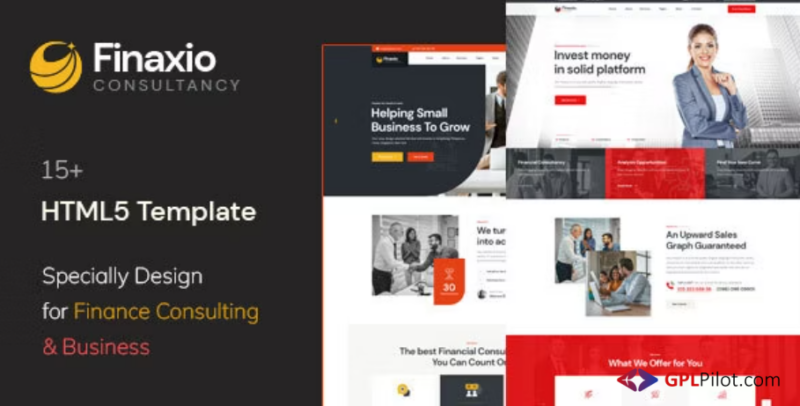 Business & Finance Consulting Bootstrap Template