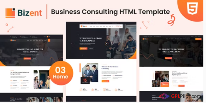 Bizent - Business Consulting HTML Template