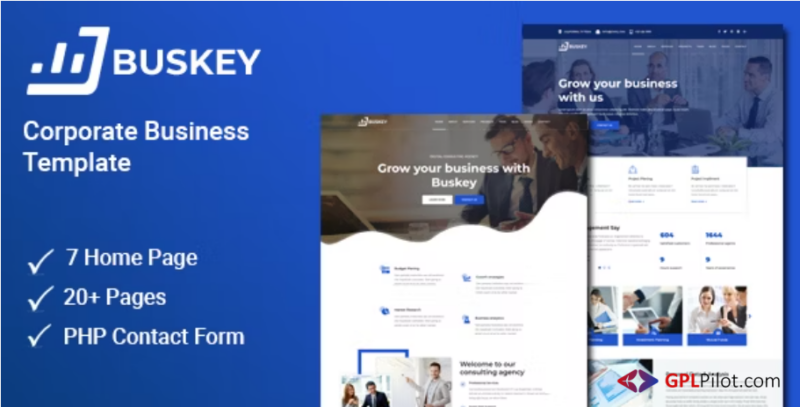 Buskey - Business Consulting & Corporate Template