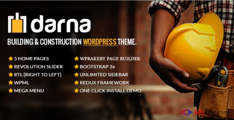 Darna – Building & Construction HTML5 Template