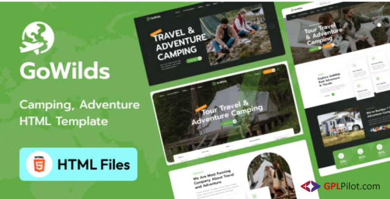 Gowilds - Travel & Tour Booking HTML Template