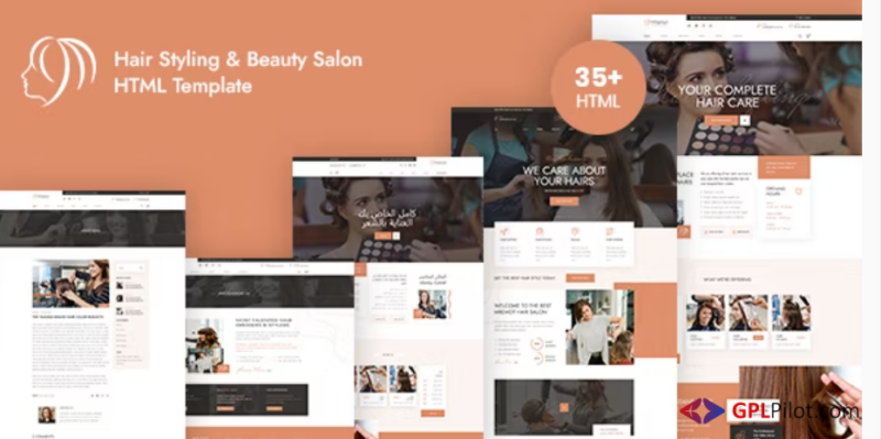 Mremot - Hair Salon & Barber Shops HTML Template