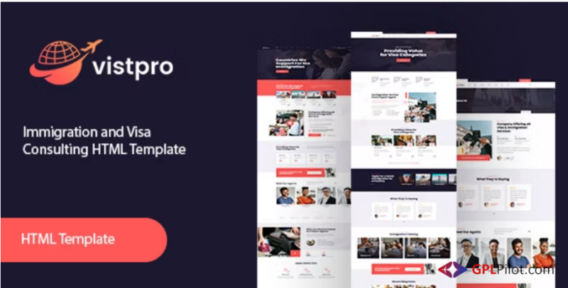 Vistpro - immigration and Visa Consulting Template