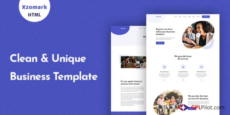 Xzomark – Corporate Business HTML Template