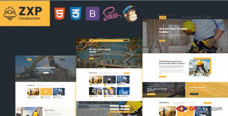 ZXP - Construction & Business Template