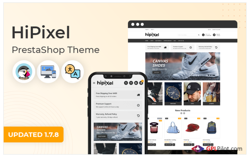 HiPixel - Premium Fashion Responsive Prestashop Theme