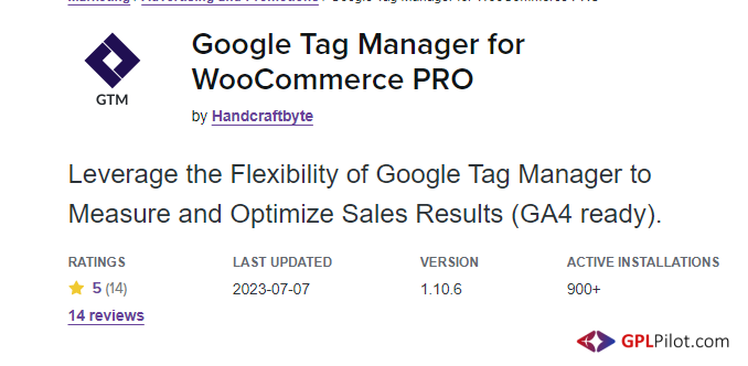 Google Tag Manager for WooCommerce PRO 1.11.6