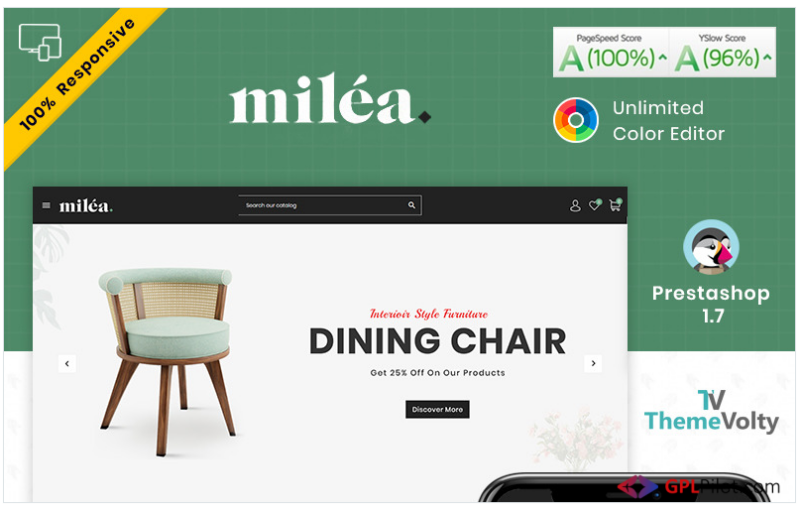 Milea Furniture Mega Store PrestaShop Theme