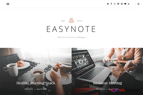 Theme Junkie EasyNote WordPress Theme 1.1.3 1 Theme Junkie EasyNote WordPress Theme 1.1.3