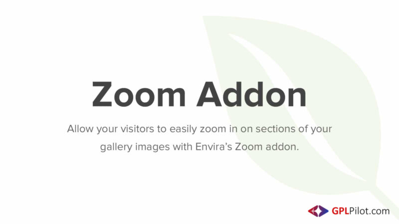 Envira Gallery Zoom Addon 1.4.1