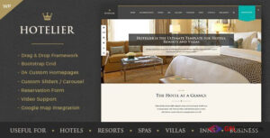 Hotelier - Hotel & Travel Booking WordPress Theme