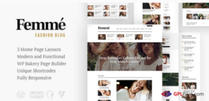 Femme - Online Magazine & Fashion Blog WP Theme 1.3