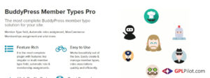 BuddyPress Member Types Pro 1.5.3