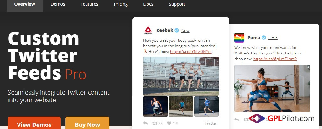 Smash Balloon Custom Twitter Feeds Pro (By Smash Balloon) 2.4.1 1 Smash Balloon Custom Twitter Feeds Pro (By Smash Balloon) 2.4.1