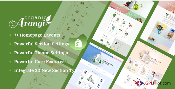 Arangi - Organic & Healthy Products Shopify Theme 1 Arangi - Organic & Healthy Products Shopify Theme