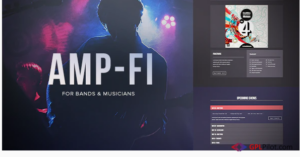 AMP-FI / Music Band Muse Template for Musicians & Producers