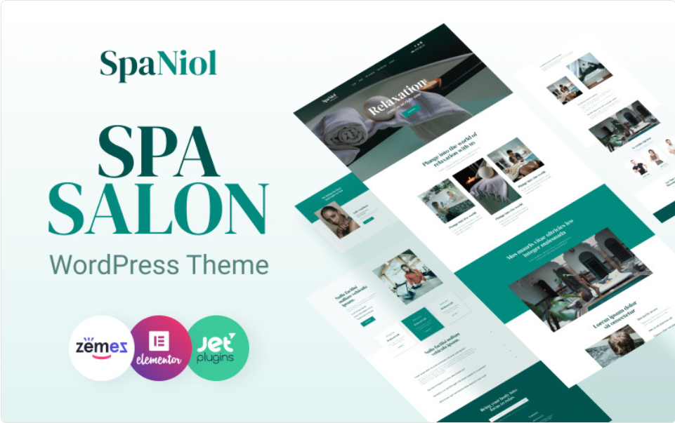 SpaNiol - Charming and Relaxing Spa WordPress Theme 1 SpaNiol - Charming and Relaxing Spa WordPress Theme