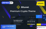 Bitunet - Cryptocurrency Elementor WordPress Theme