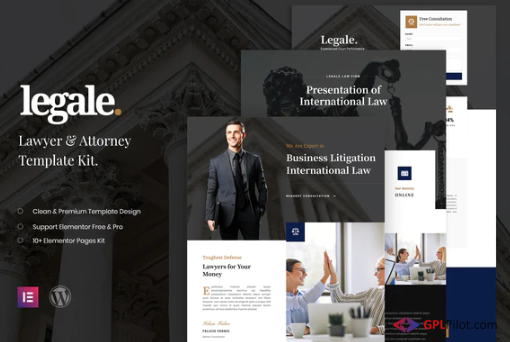 Legale - Lawyer & Law Firm Template Kit 1 Legale - Lawyer & Law Firm Template Kit