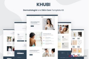 Khubi - Dermatologist & Skin Care Template Kit