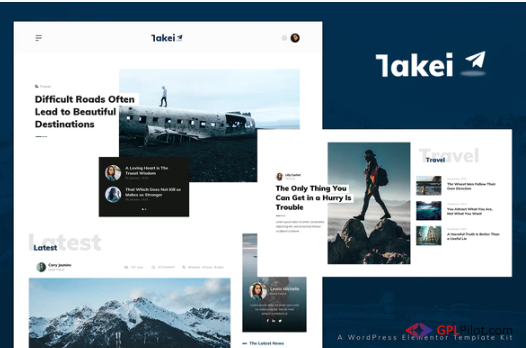 Takei - News & Magazine Template Kit 1 Takei - News & Magazine Template Kit