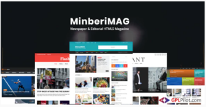 MinberiMag - Newspaper & Editorial HTML5 Magazine