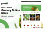 Getstall - Grocery Store Elementor Template Kit