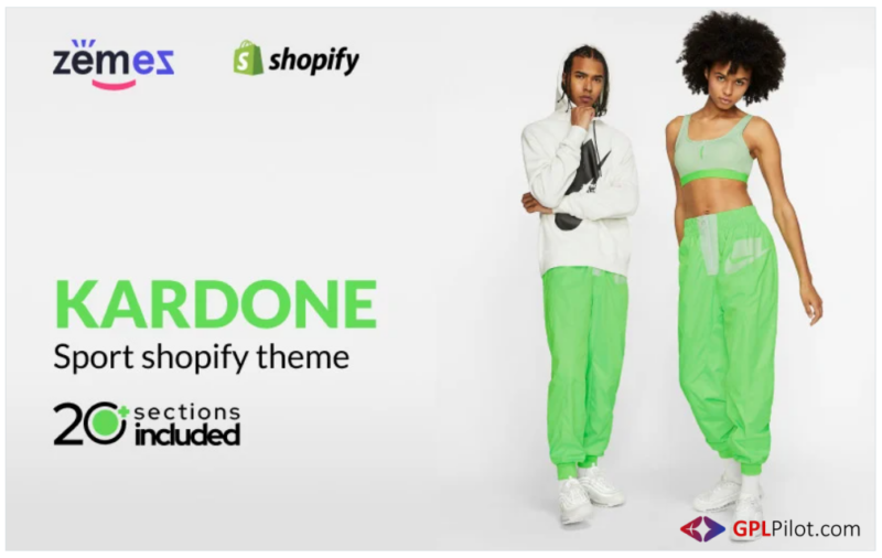 Kardone - Sports Equipment Online Store Template Shopify Theme