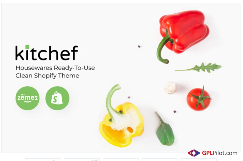 Kitchef - Housewares Ready-To-Use Clean Shopify Theme