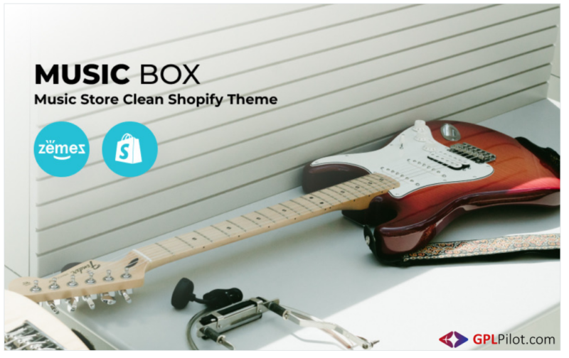 Music Box - Music Store Clean Shopify Theme